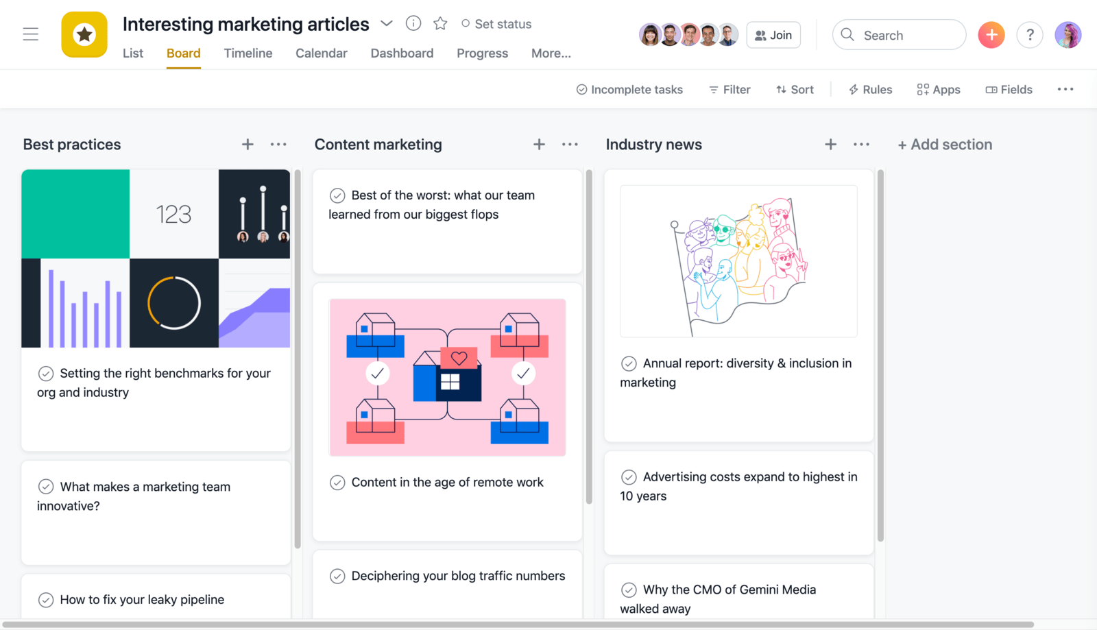 Using Asana For Brainstorming Product Guide Asana