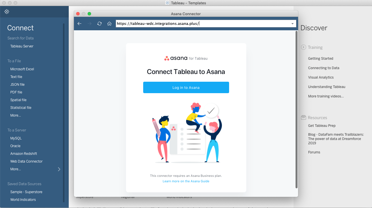 Asana For Tableau Asana