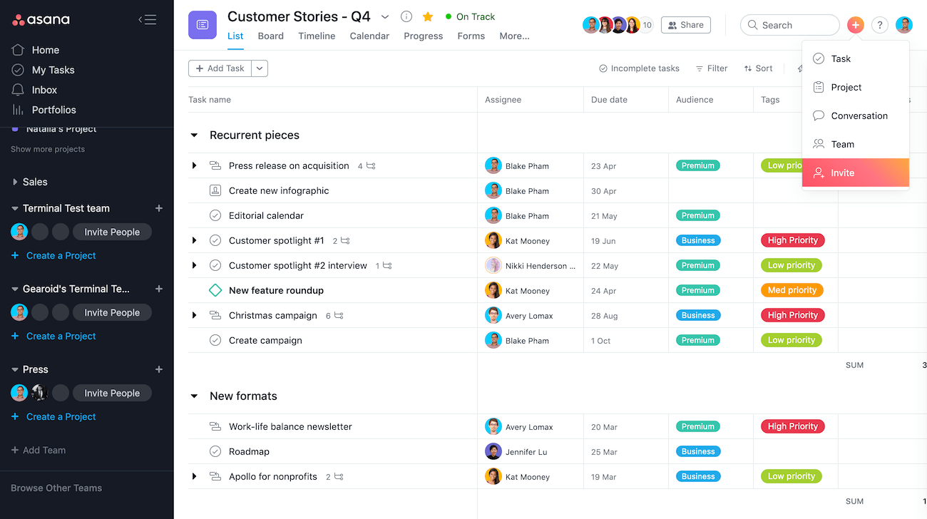 Setting up an organization in Asana | Product guide • Asana Product Guide