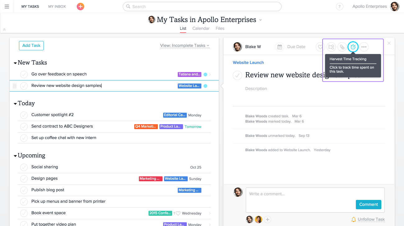 harvest app pricing