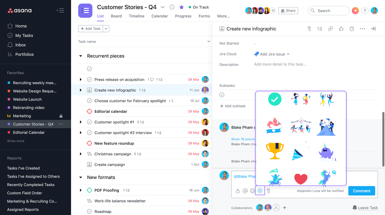 How To Format Text Product Guide Asana