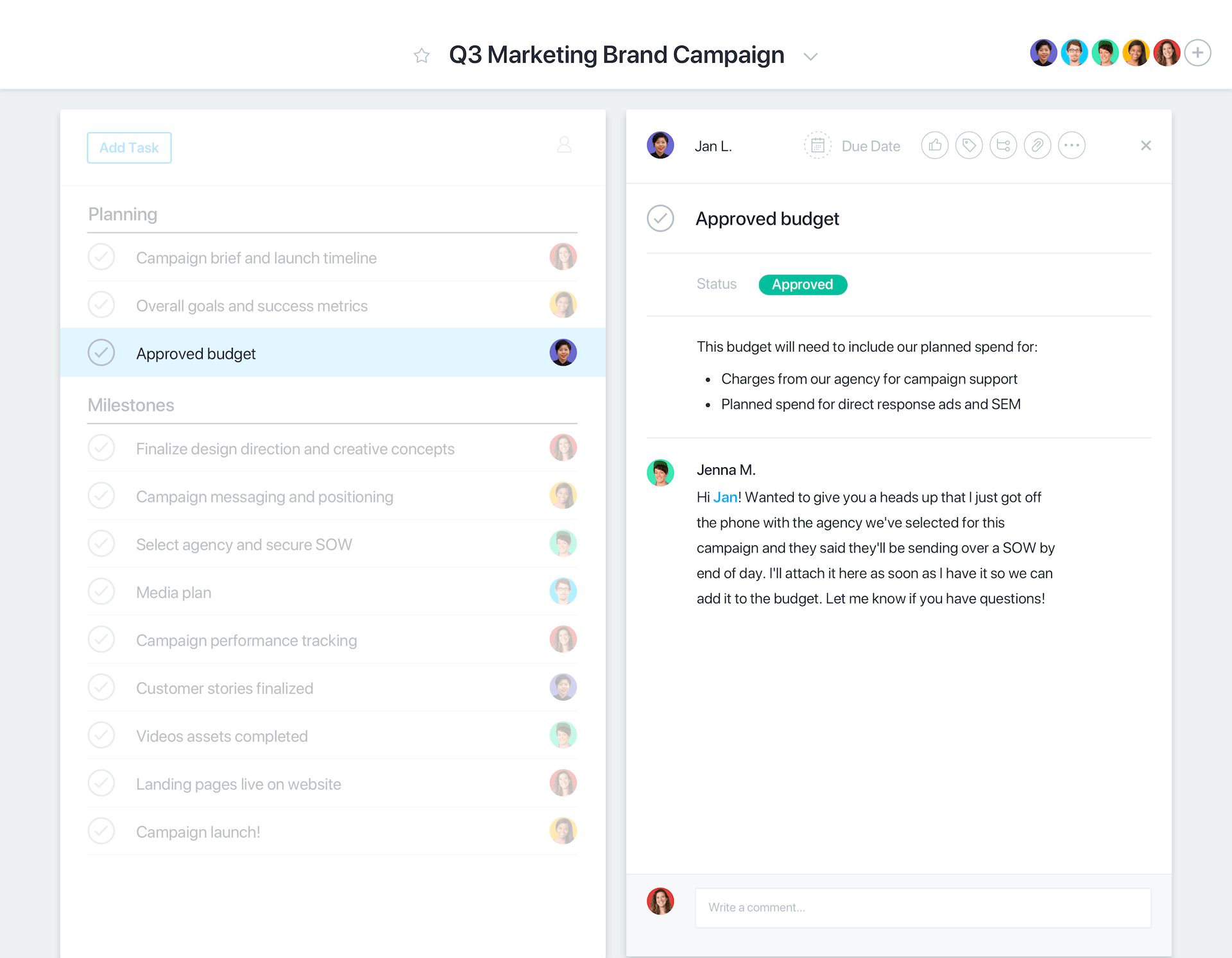 Have actionable conversations