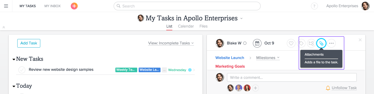 add audionotes to asana