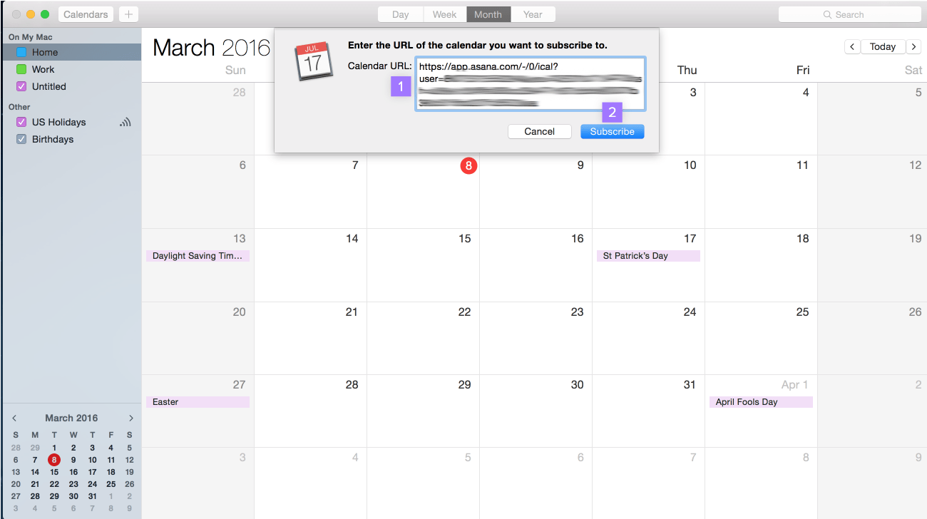 google calendar app for mac