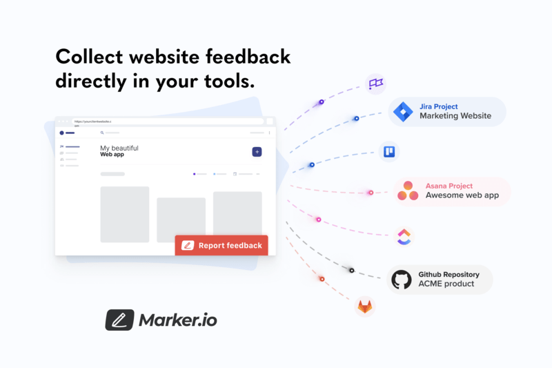 Marker.io + Asana: captura los comentarios del desarrollador • Asana