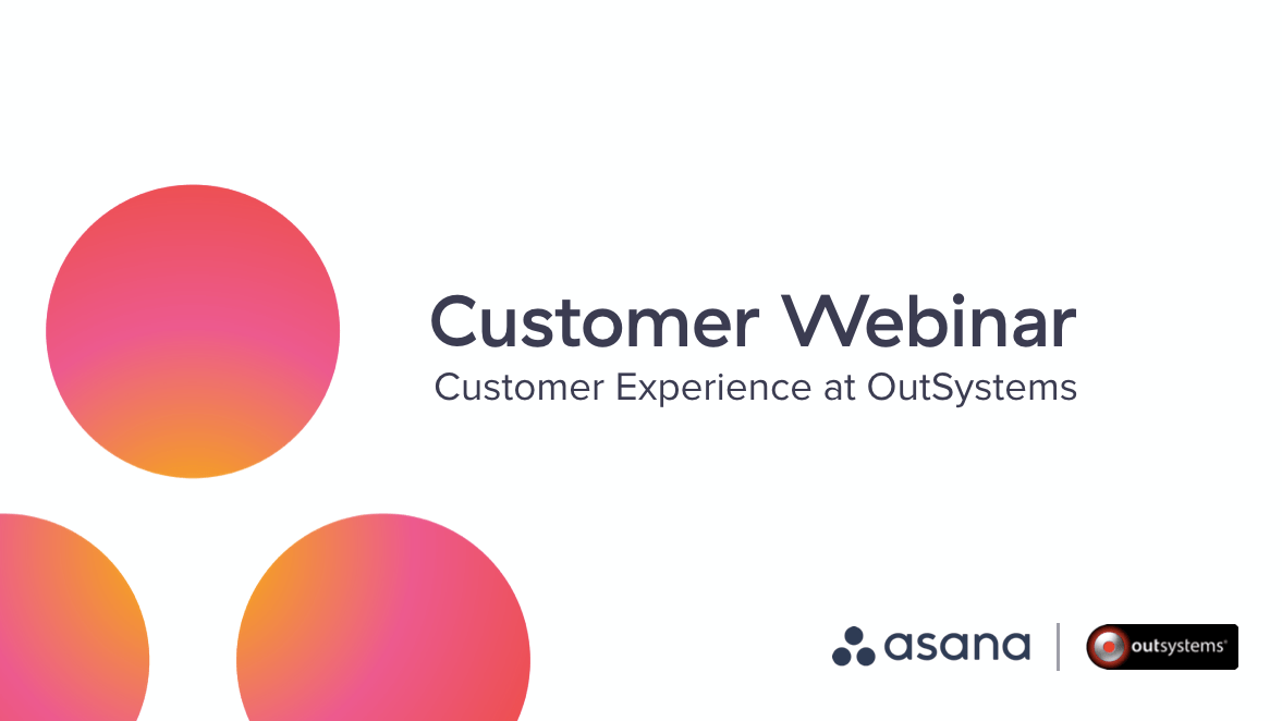 Building customer experience with OutSystems