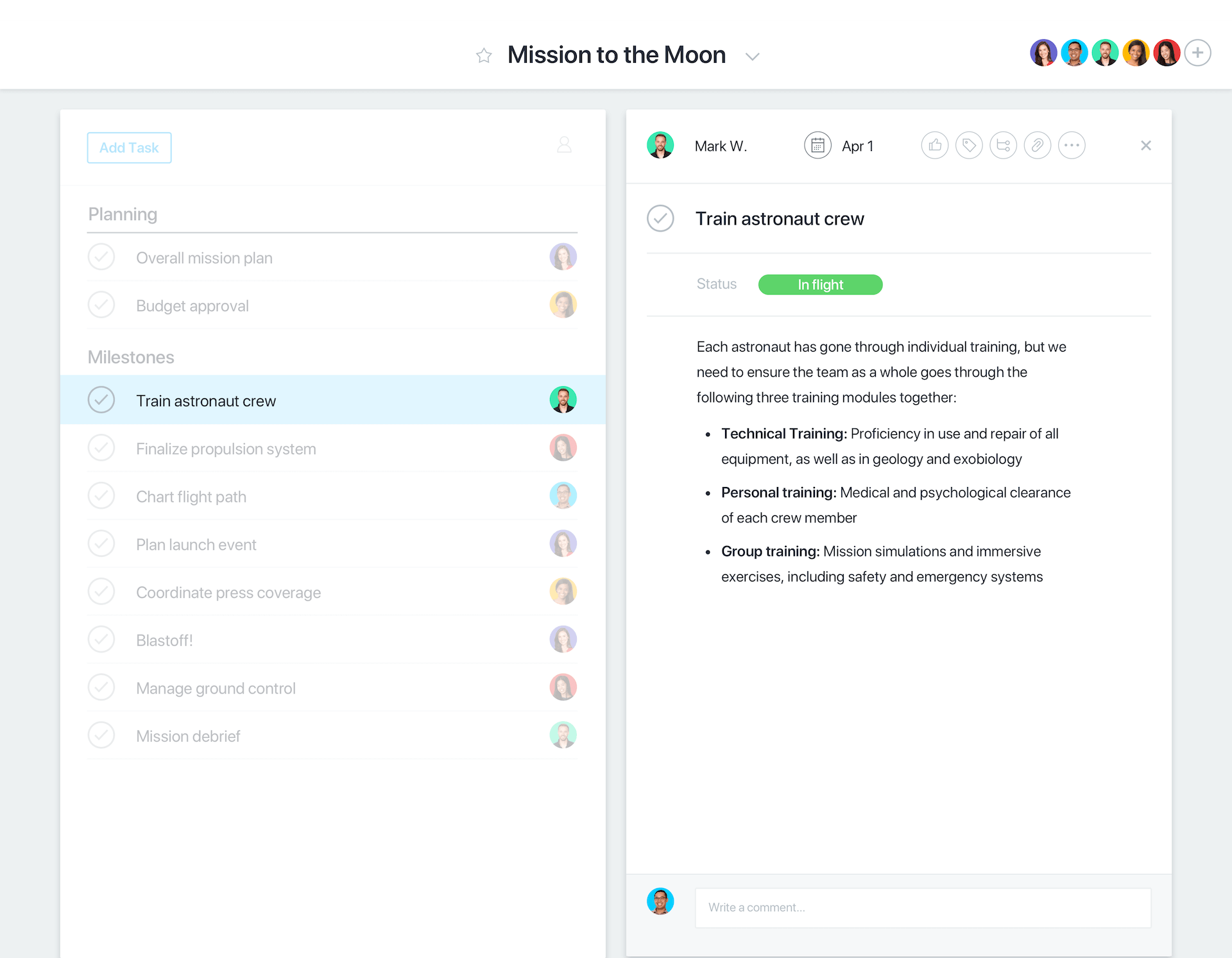 Know who’s in charge