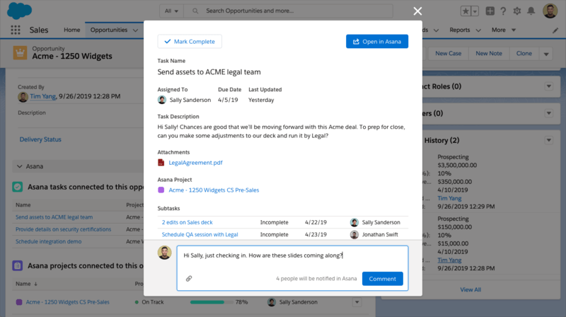 How Teams Managing Customer Accounts Can Plan Projects In Asana Product Guide Asana