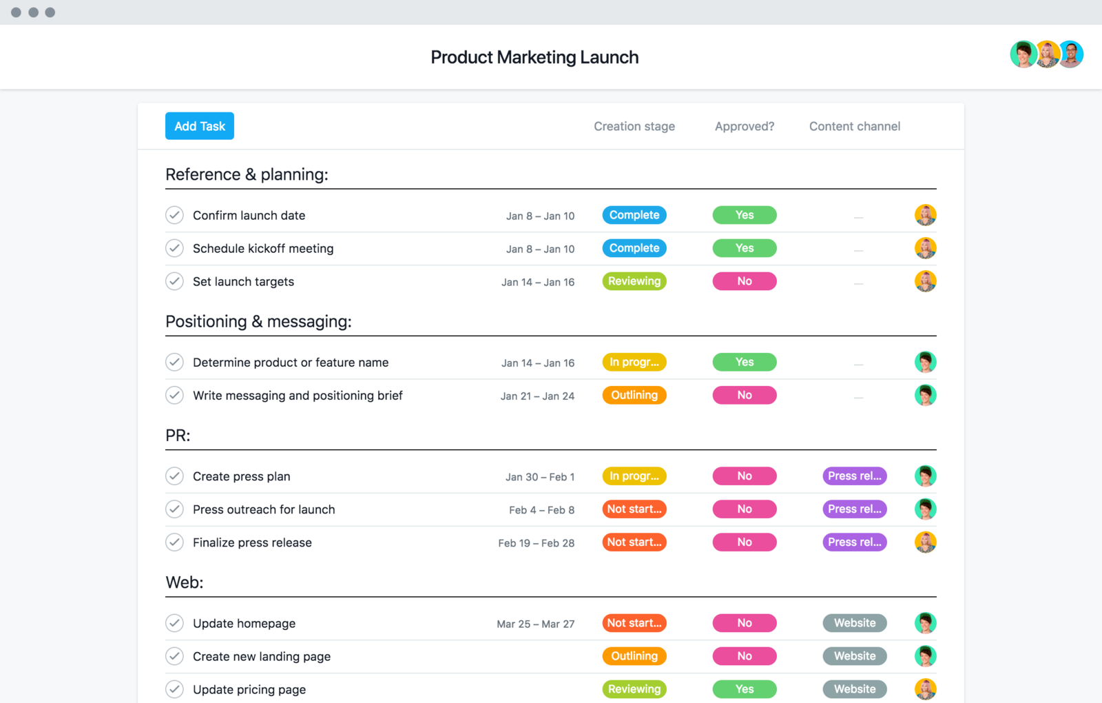 11 Templates To Help You Plan And Manage Your Next Project Asana