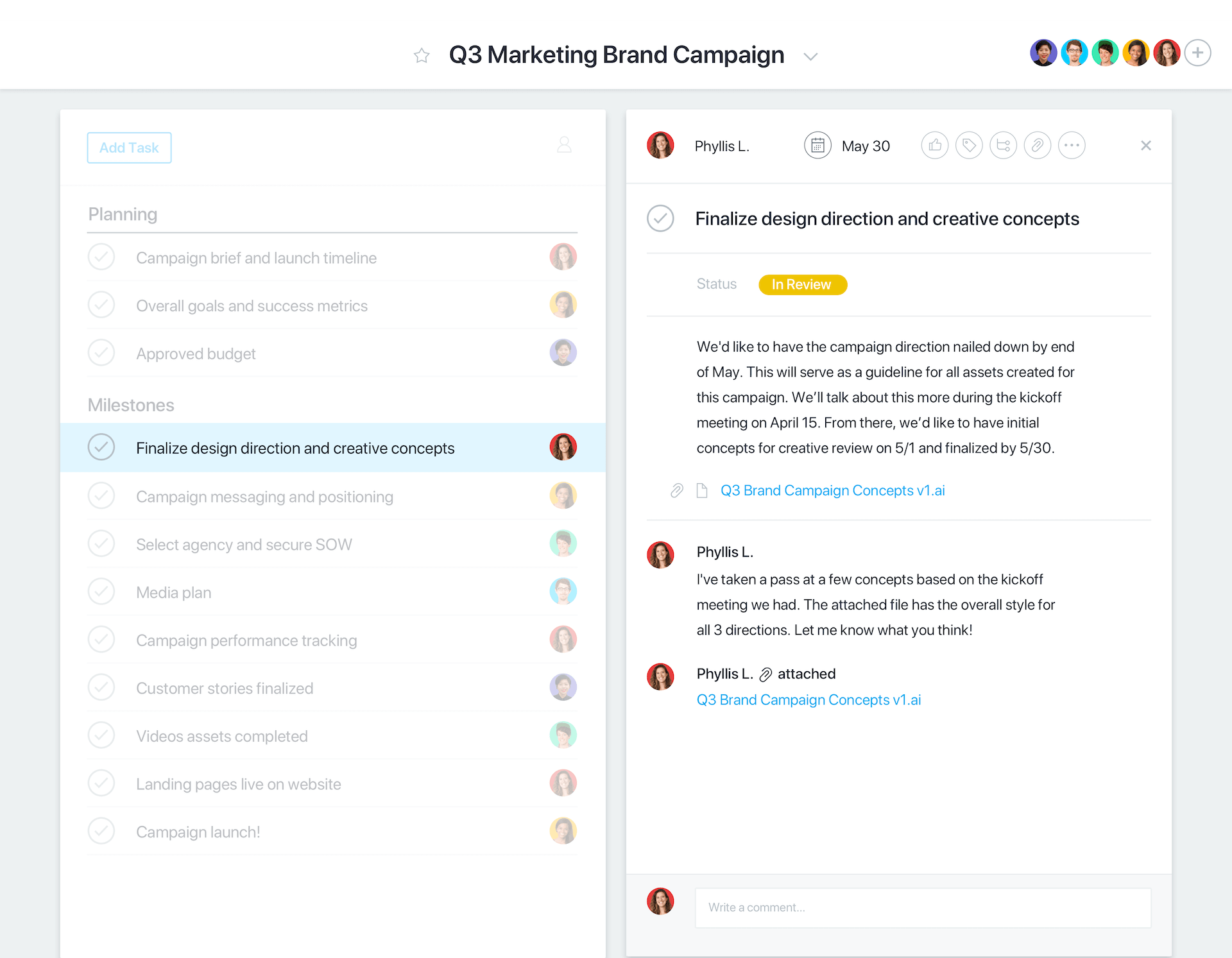 Help your team hit their deadlines