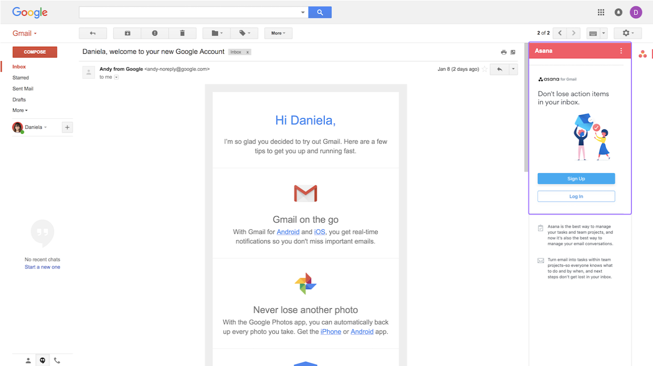 how to put gmail icon on desktop