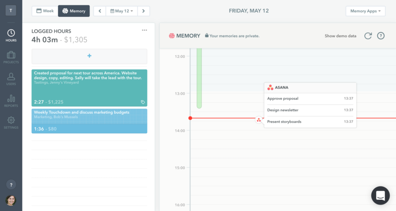 trackingtime integration with asana