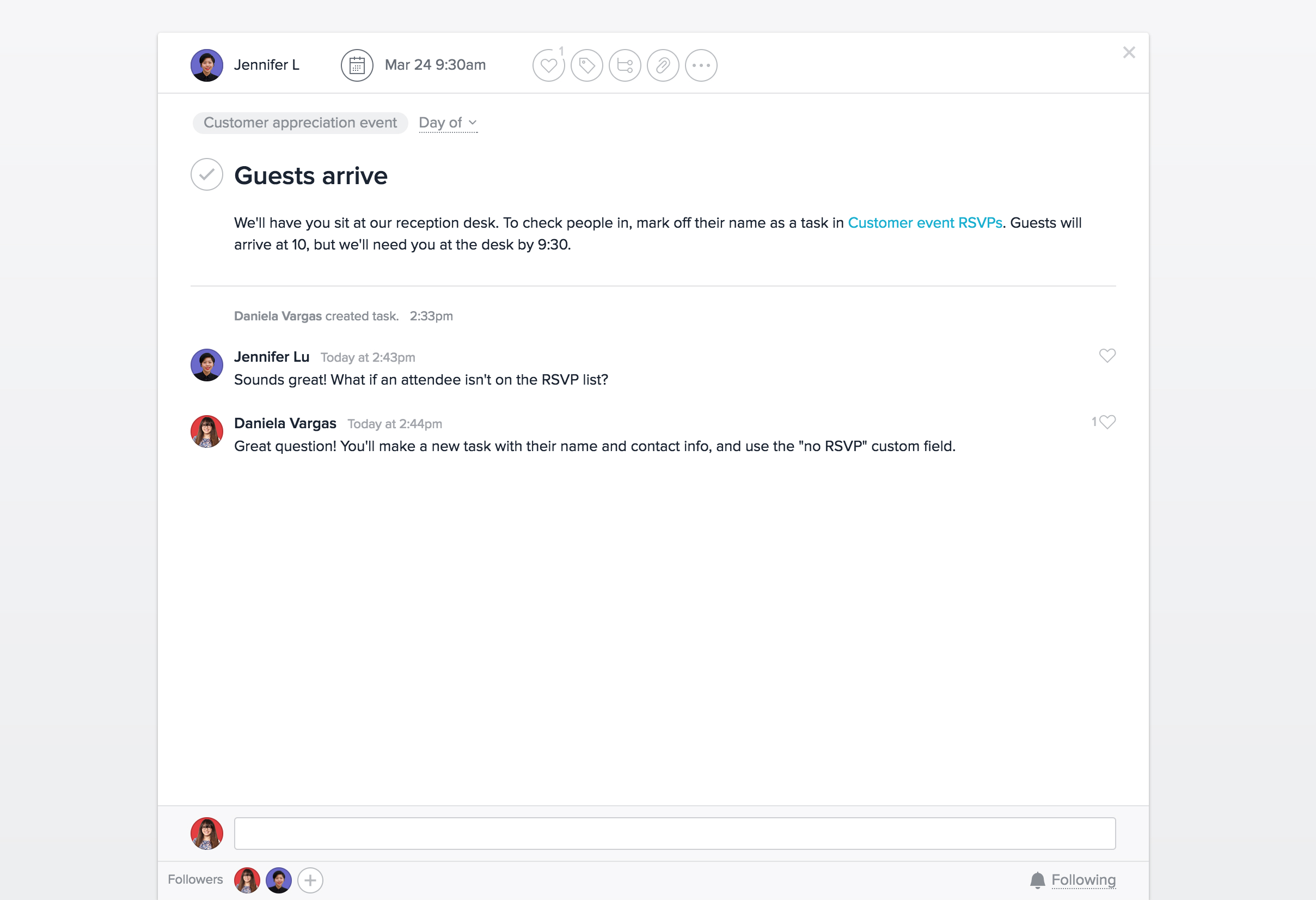 Track all of your team’s work in one place